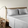 Sleep Philosophy Rayon from Bamboo Sheet Set - Grey, Cal King Size SHET20-1125